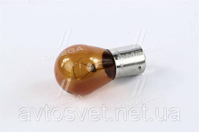 Лампа накаливания PY21W 12V 21W BAU15s LongerLife EcoVision (пр-во Philips) 12496LLECOCP, фото 1