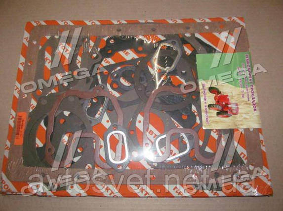 Р/к прокладок двигателя Д 21(Т 16) (без РТВ) ( 12 наим.) (пр-во Рось-гума) Р/К-3612, фото 1