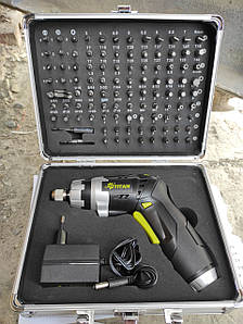 Акумуляторна викрутка TITAN PAO36L SET 100 Біт