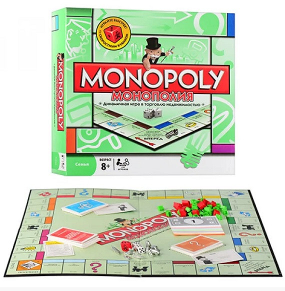 Настільна гра Монополія класична 6123 Monopoly