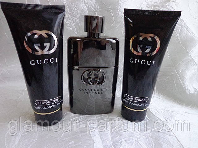 Подарочный набор для мужчин Gucci Guilty Intense Pour Homme ( Гучи Гилти Интенс пур Хоум) - фото 3 - id-p14676199