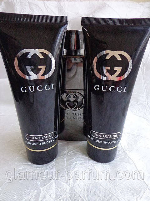 Подарочный набор для мужчин Gucci Guilty Intense Pour Homme ( Гучи Гилти Интенс пур Хоум) - фото 4 - id-p14676199