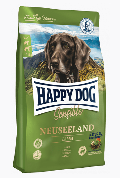 Happy Dog Neuseeland 12,5 кг корм для собак з чутливим травленням (гнятко)