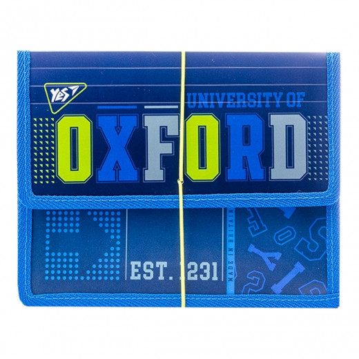 Папка для зошитів YES пластикова на резинці В5 Oxford