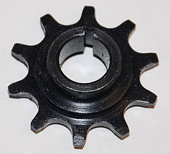 Зірочка моторна 10 з. 50/60/80см3 веломотор гартована