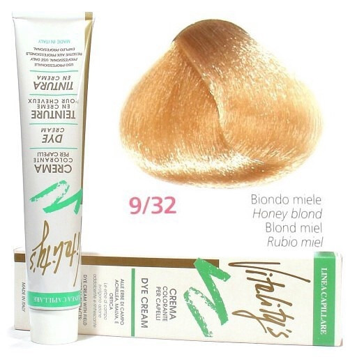 9/32 Фарба для волосся з екстрактами трав vitality's Collection – Медовий блондин , 100 мл