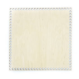 Денце з фанери квадратне, чисте (25*25 см)