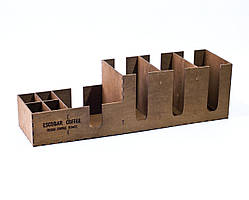 Органайзер для серветок, перцю, солі, посуду для кафе та кави — 8 секцій