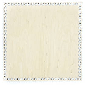 Денце з фанери квадратне, чисте (30*30 см)