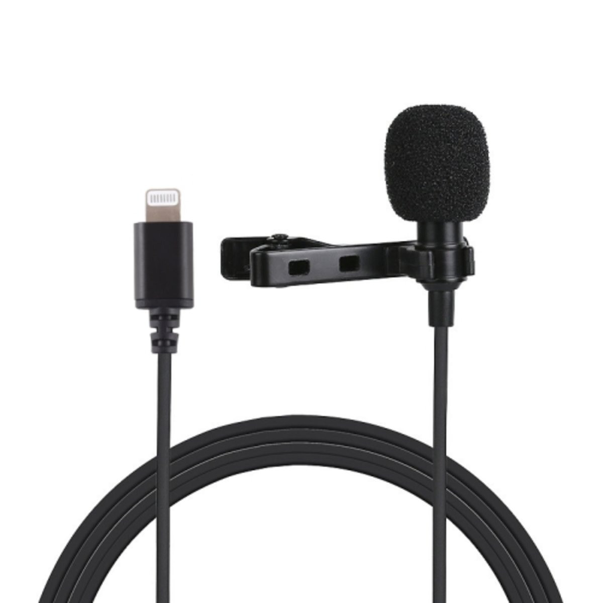 Мікрофон для знімання — петлочка Puluz PU426 1,5м (FOR IPHONE), фото 1