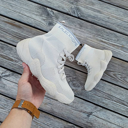 Кросівки 39 р Скажені Adidas Yeezy 500 текстильний жіночі кросівки ададас ізі 500, фото 1