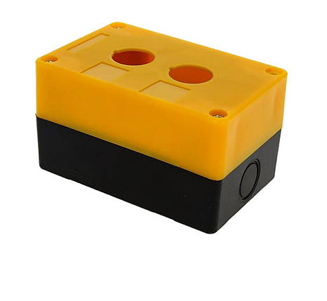 Корпус КП102 для кнопок 2 місце жовтий Ny95500298, фото 1