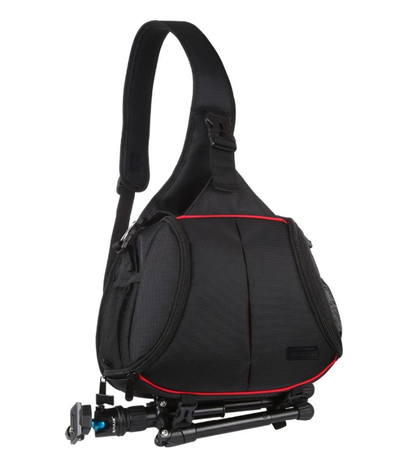 Трикутний рюкзак слінг для фото аксесуарів та фотоапарата Puluz