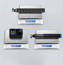 Карбоновий монопод Telesin для Osmo Action,GoPro,Xiaomi (GP-MNP-90D), фото 5