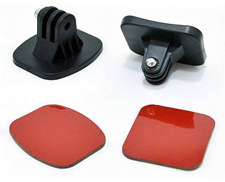 Клейні платформа з липучкою для Gopro (Curved Adhesive Mount), SJCAM, Xiaomi