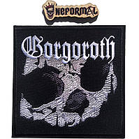 Квадратная нашивка Gorgoroth 10.2х10.2 см.