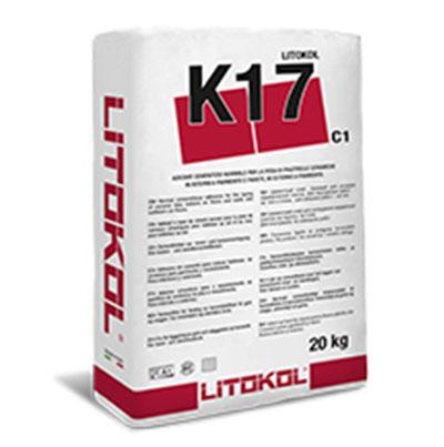Litokol К17, 20кг -  Літокол К17 -  сірий клей для плитки