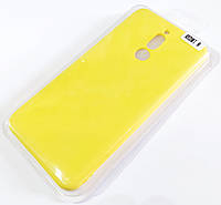 Чохол для Xiaomi Redmi 8 матовий Silicone Case Full Cover Macarons Color Жовтий