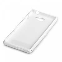 Чехол Celebrity Silicon Case Sony Xperia M2, white