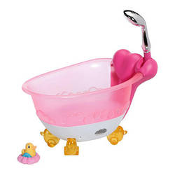 Інтерактивна ванночка для ляльки Baby Born - "Веселе купання" (світло і звук), Zapf Creation 3+ (828366)