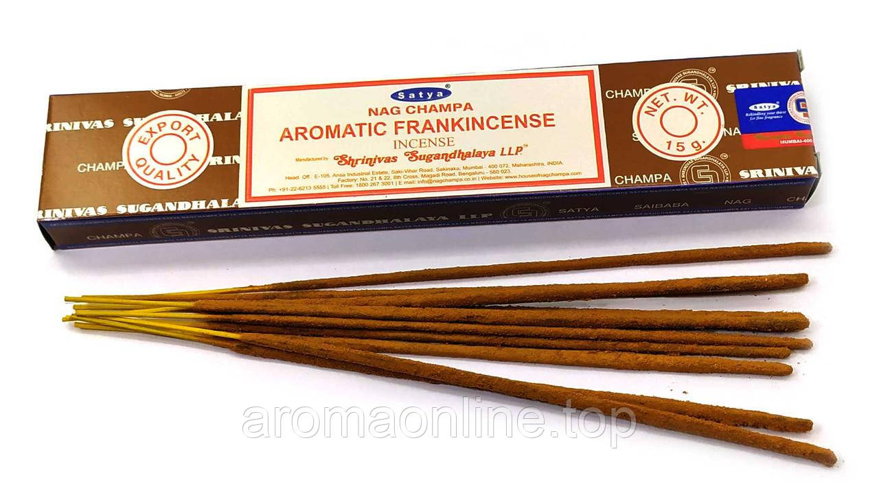 Пахощі масала Aromatic Frankincense "Ароматний Ладан", Satya, Індія, фото 1