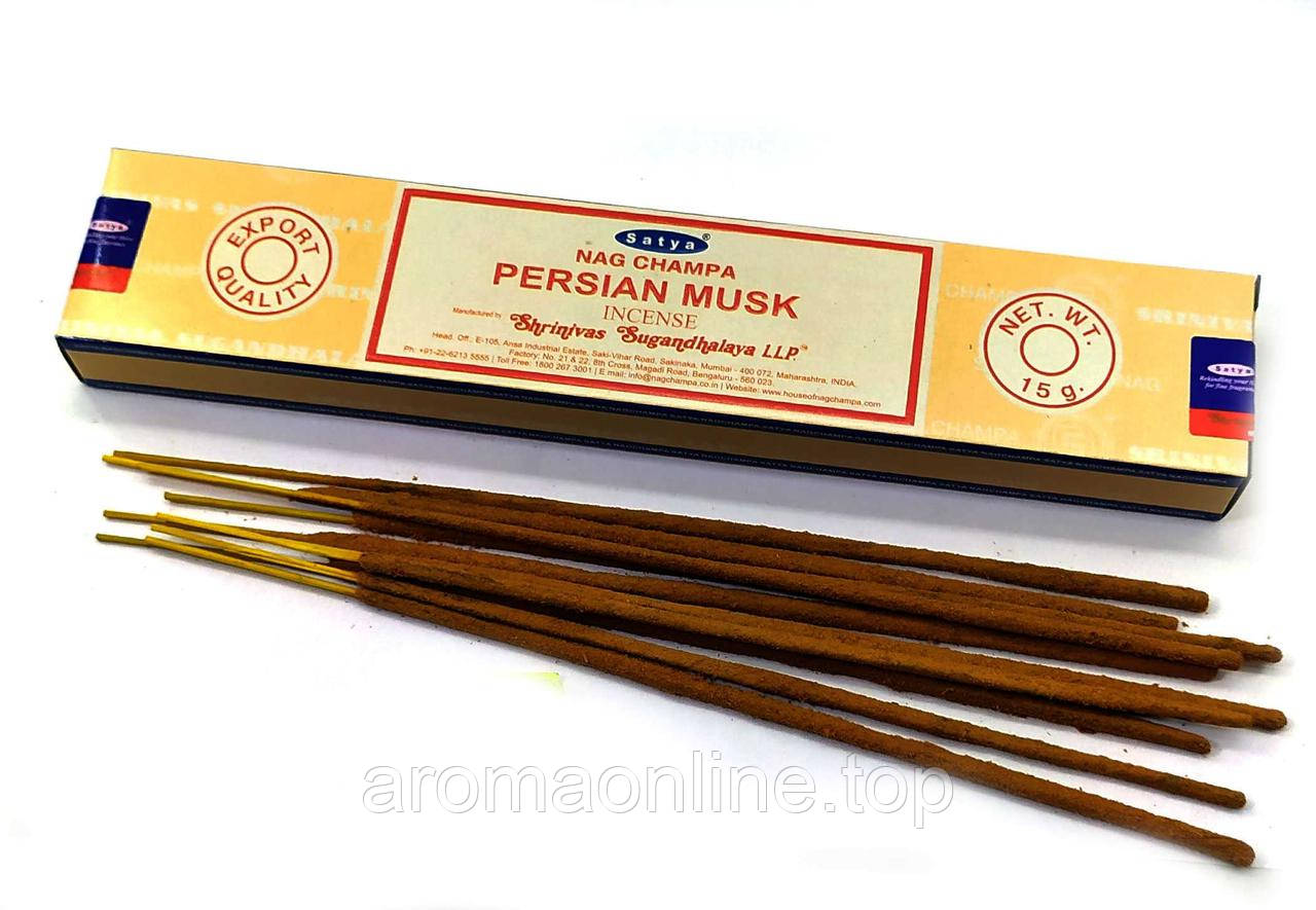 Аромапалочки Persian Musk "Перська Муска", Satya, Індія, фото 1