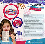 Набір косметики 2959A у валізці, тіні, помада, блиск для губ, у валізці, в коробці, фото 7