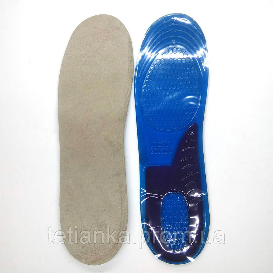 Купить Силиконовые стельки для обуви (мужские,спортивные,обрезные ...