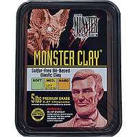 Профессиональная модельная глина MONSTER CLAY® SOFT, 2.27 кг