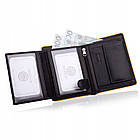 Чоловічий шкіряний гаманець Betlewski з RFID 12,2 х 9,6 х 2,5 (BPM-DP-62) - чорний, фото 6