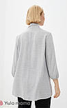 Туніка для вагітних та годуючих мам Berenice S Юла Мама Сірий TN-30.011, фото 2