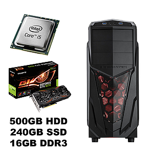 Новий Xigmatek Tower / Intel Core i7-4770 (4(8) ядра по 3.40-3.90 GHz) / 500GB HDD + Новий 240GB SSD / DDR3 16GB/ USB 3.0, Новий БЖ Chieftec 600W/, фото 2
