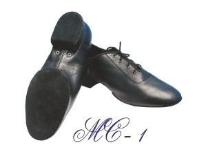 Мужские танцевальные туфли Универсал натуральная кожа в наличии - фото 2 - id-p450387526