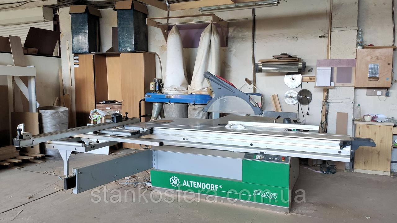 Форматно-раскроечный станок бу Altendorf F45 с цифровыми линейками ...