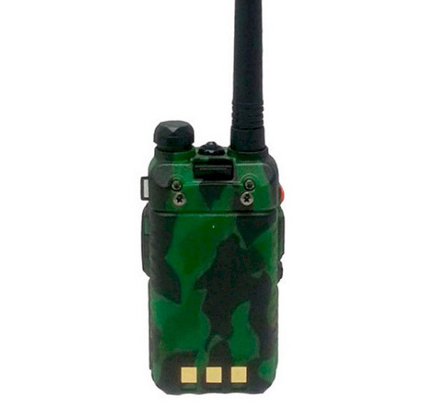 Рация Baofeng UV-5R Huntsman (5W, VHF/UHF, до 5 км, 128 каналов, АКБ), 2шт, камуфляж - фото 3 - id-p1245197659