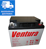 Акумуляторна батарея Ventura GPL 12-45, ємність 45аг, акумулятор для ДБЖ