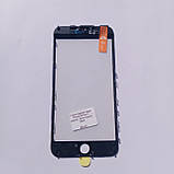 Скло корпусу Novacel для Apple iPhone 6S Plus з рамкою OCA плівкою Black, фото 2