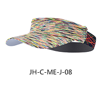 Визор / кепка повязка теннисная NORTH FLAG в виде обруча с козырьком с махровой вставкой для впитывания пота ЖЁЛТЫЙ МЕЛАНЖ (JH-C-ME-J-08)