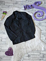 Пиджак школьный Laize на мальчика черный в полоску на рост 116-122 см