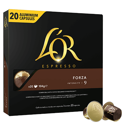 L ' OR by Nespresso Espresso Forza (20 капсул)