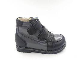 Зимові ортопедичні черевики шкіряні Ecoby р. 22 - 14,5см модель 200MG