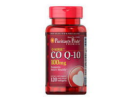 Коензим Puritan's Pride Q-SORB Co Q-10 100 мг 120 капс гел, фото 2