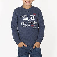 Модна дитяча футболка для хлопчика з довгим рукавом BRUMS Італія 133BFFL012 Синій