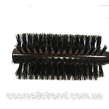 Щітка-брашинг для волосся дерев'яна з натуральною щетиною Salon Professional 2272fm, фото 3