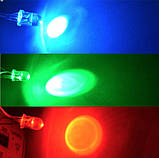 RGB трехцветный світлодіод 5 мм 4 ножки (загальний катод), фото 5