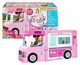 Ігровий набір Барбі Кемпер фургон-трансформер для подорожей Barbie 3-in-1 DreamCamper Vehicle Mattel GHL93, фото 3