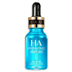 Сиворотка для обличчя зволожуюча з гіалуроновою кислотою VENZEN Hyaluronic Acid, 15мл