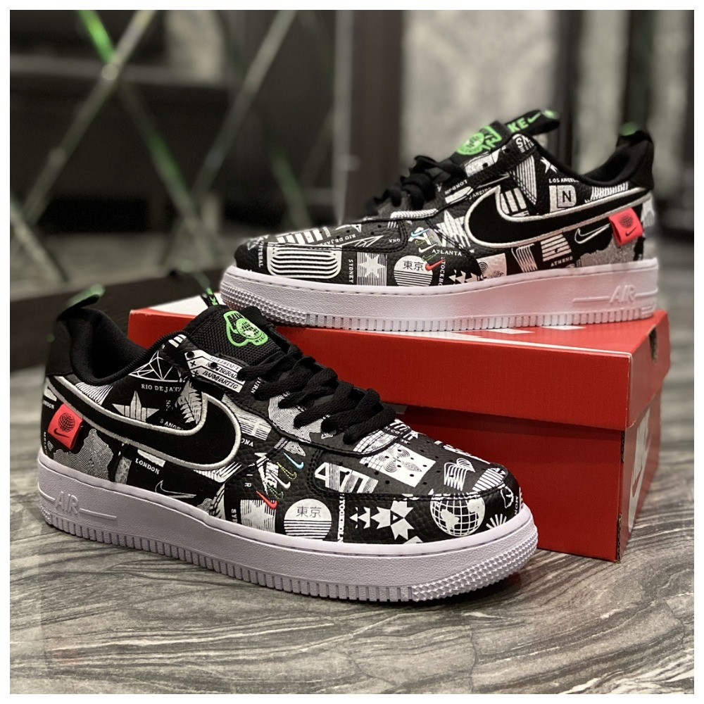 Кросівки Nike Air Force Low 1 Low WorldWide, кросівки найк аір форс лов, Nike Air Force 1 07, фото 1