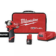 Імпульсний гідравлічний імпакт шуруповерт MILWAUKEE SURGE M12 2551-22