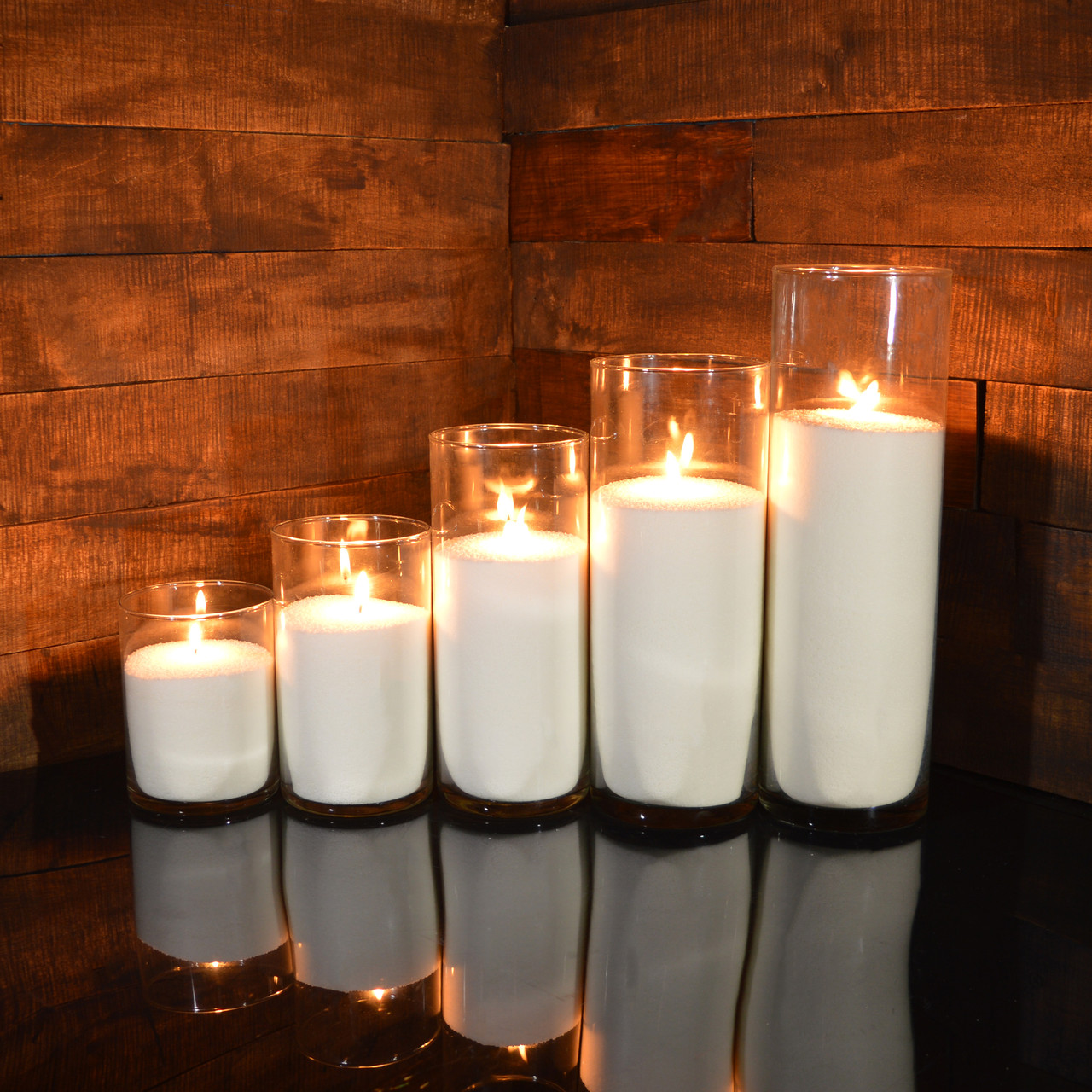 Насипні свічки комплект №3 (5 свічок 15 – 38 см)